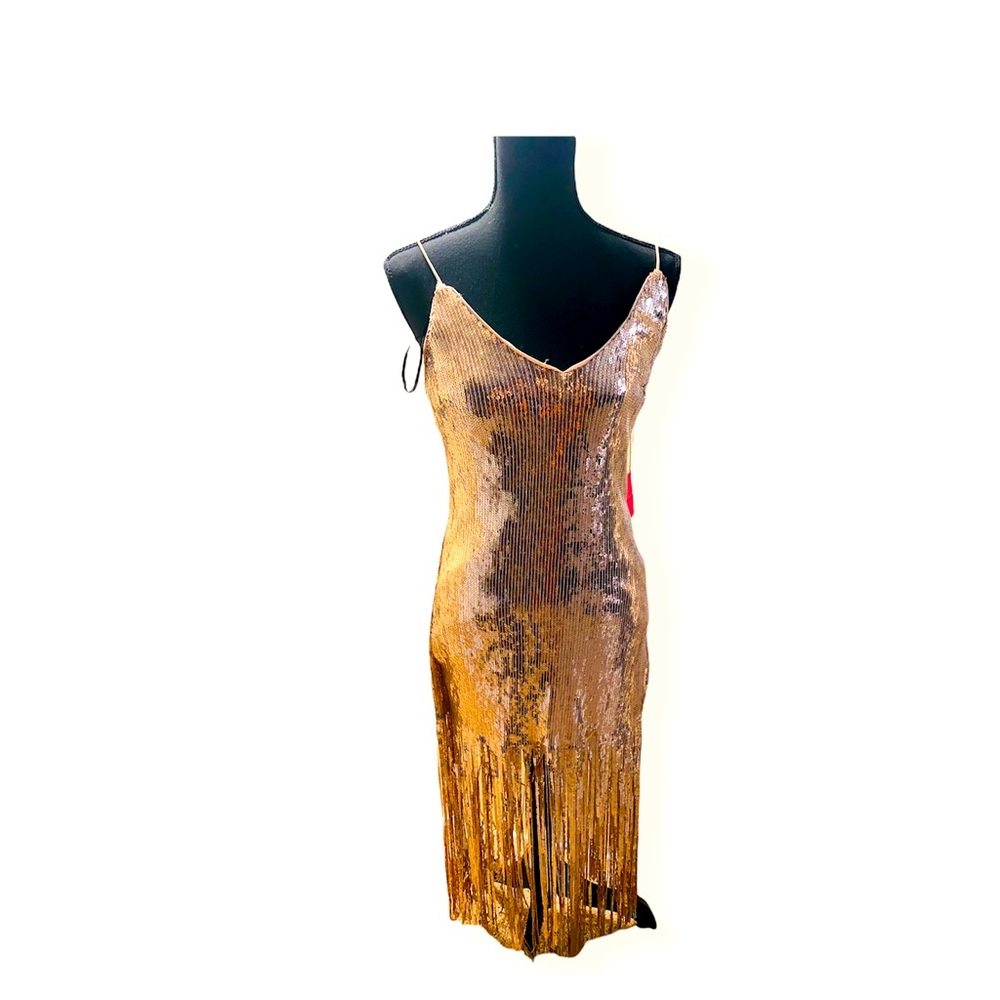 Light Rose Gold shimmer dress